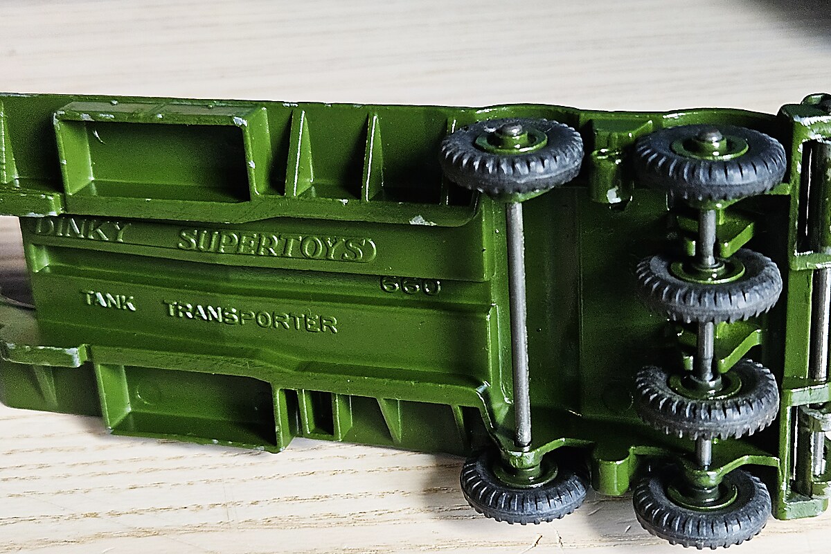 Châssis remorque Dinky Supertoys 660 Tank Transporter