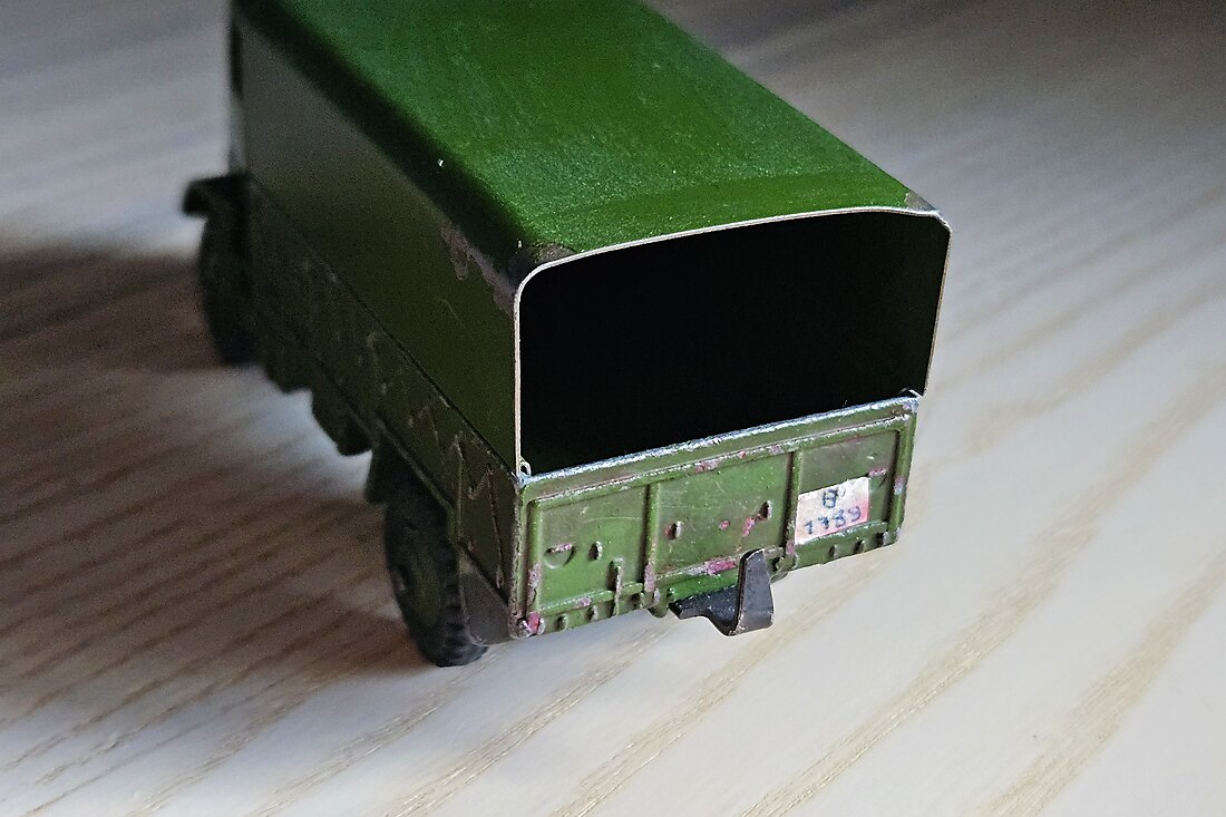 Camion, vue arrière