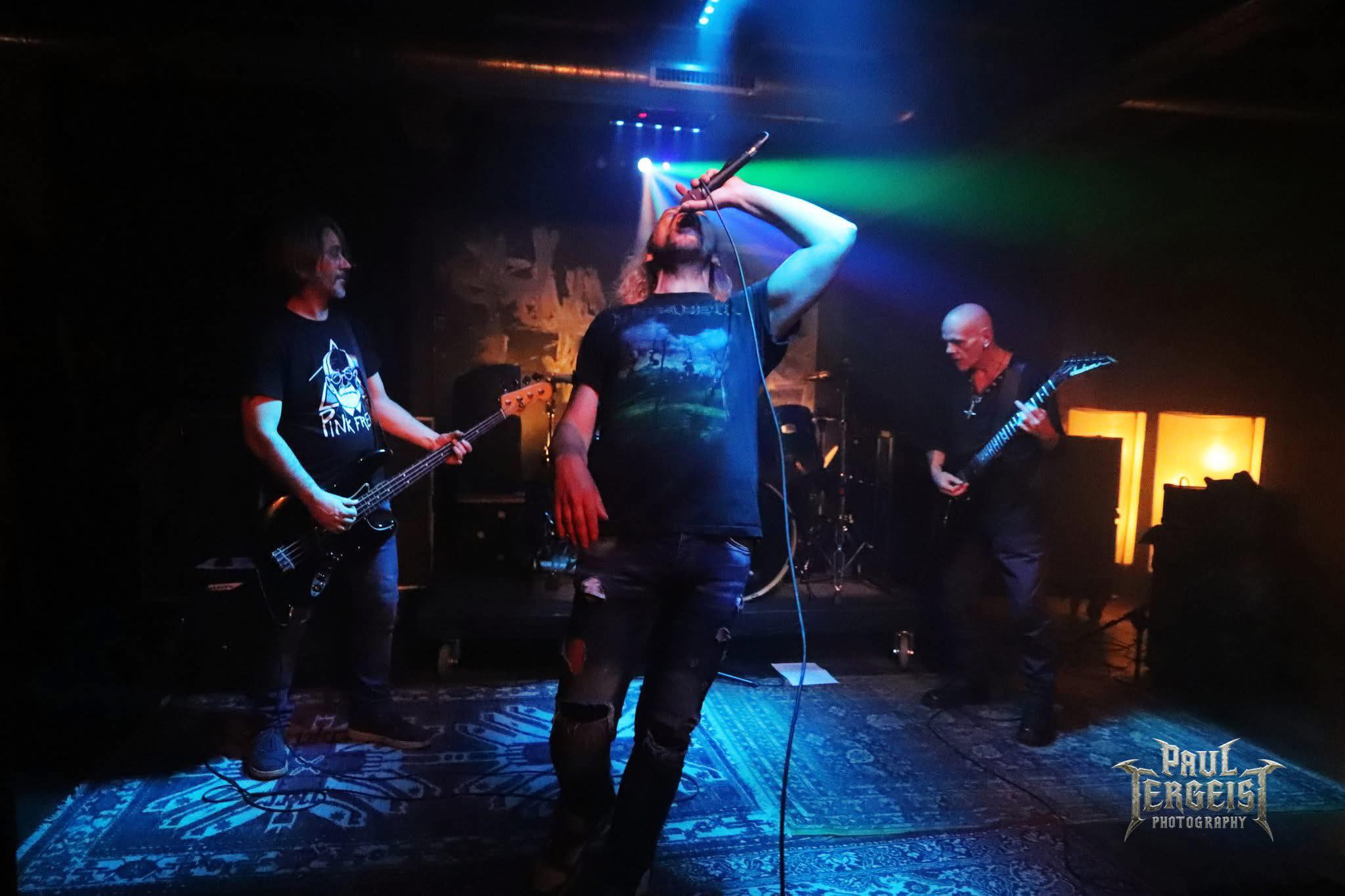 The Guts en concert — les quatre membres sur scène